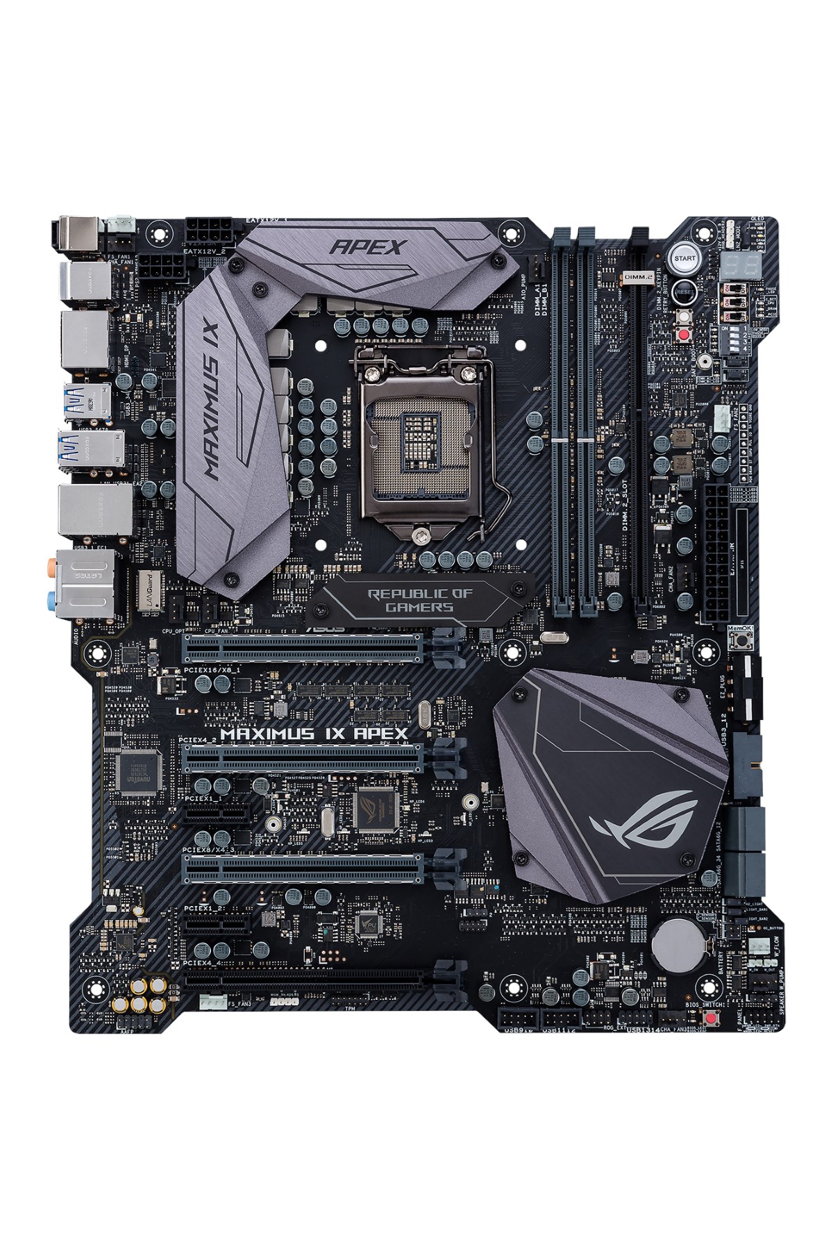 asus rog maximus ix apex eatx motherboard for intel cpus maximus tn works
