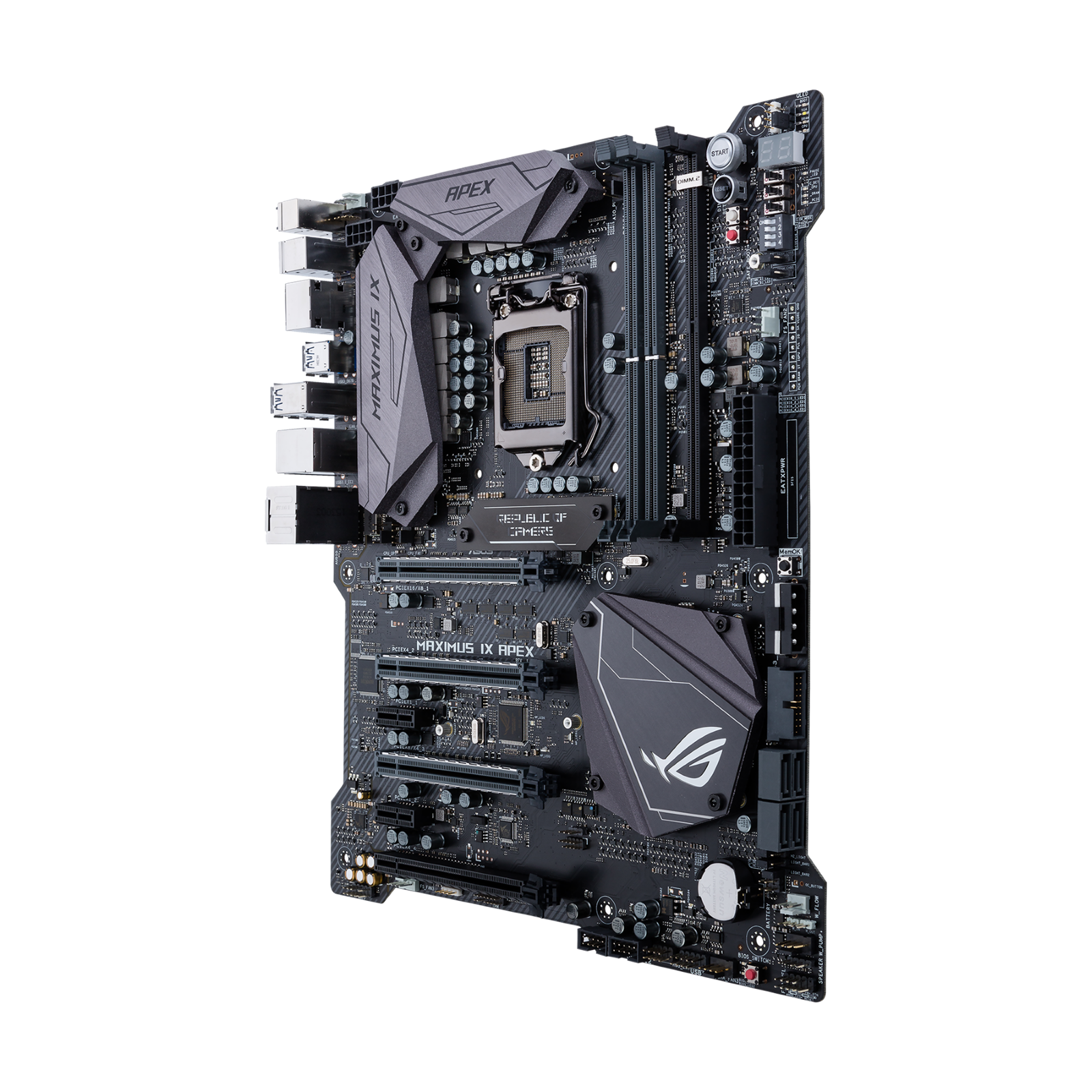 Resultado de imagen para ROG Maximus IX Apex png