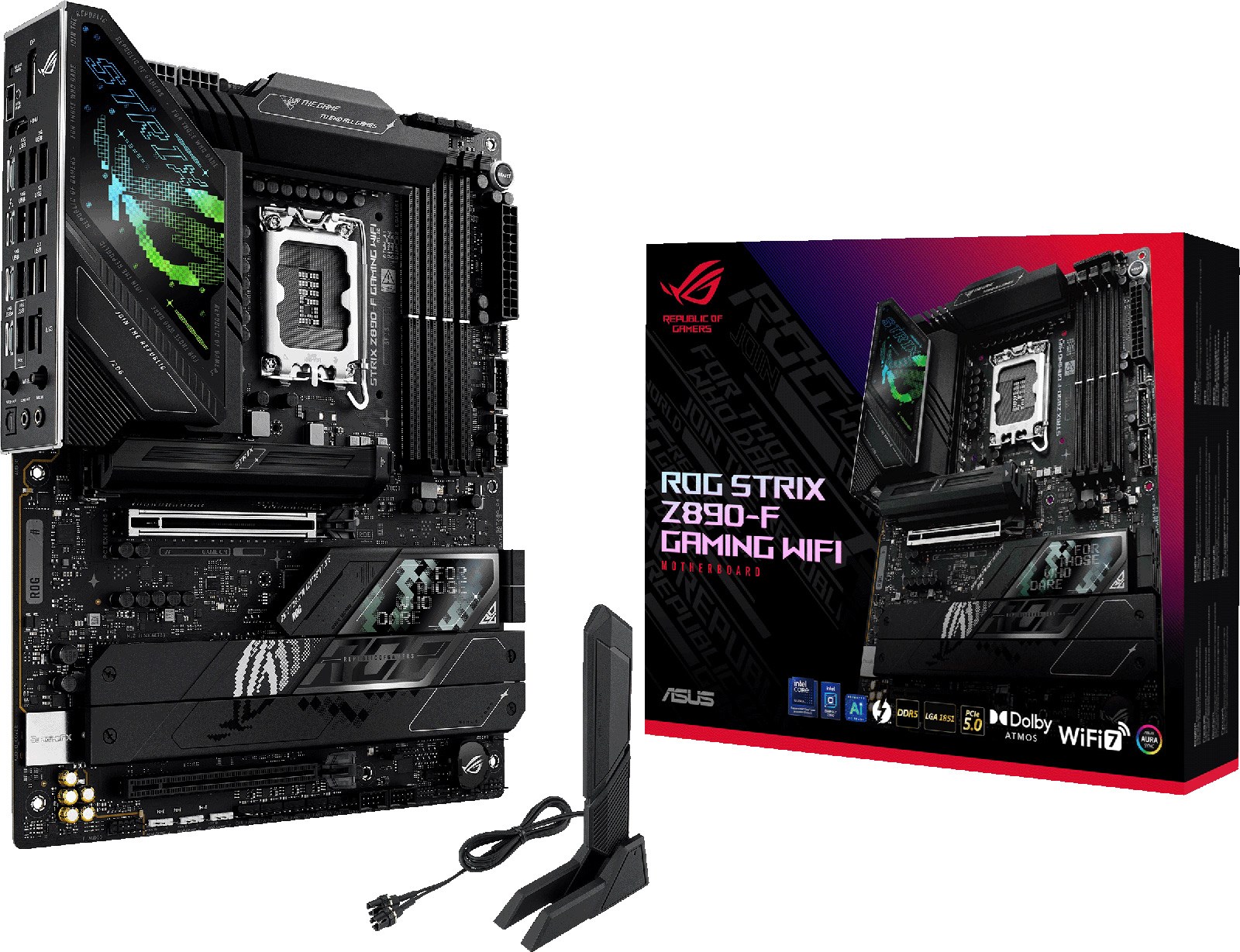 ASUS ROG Strix Z890-F Gaming WiFi Intel Socket 1851 Motherboard
