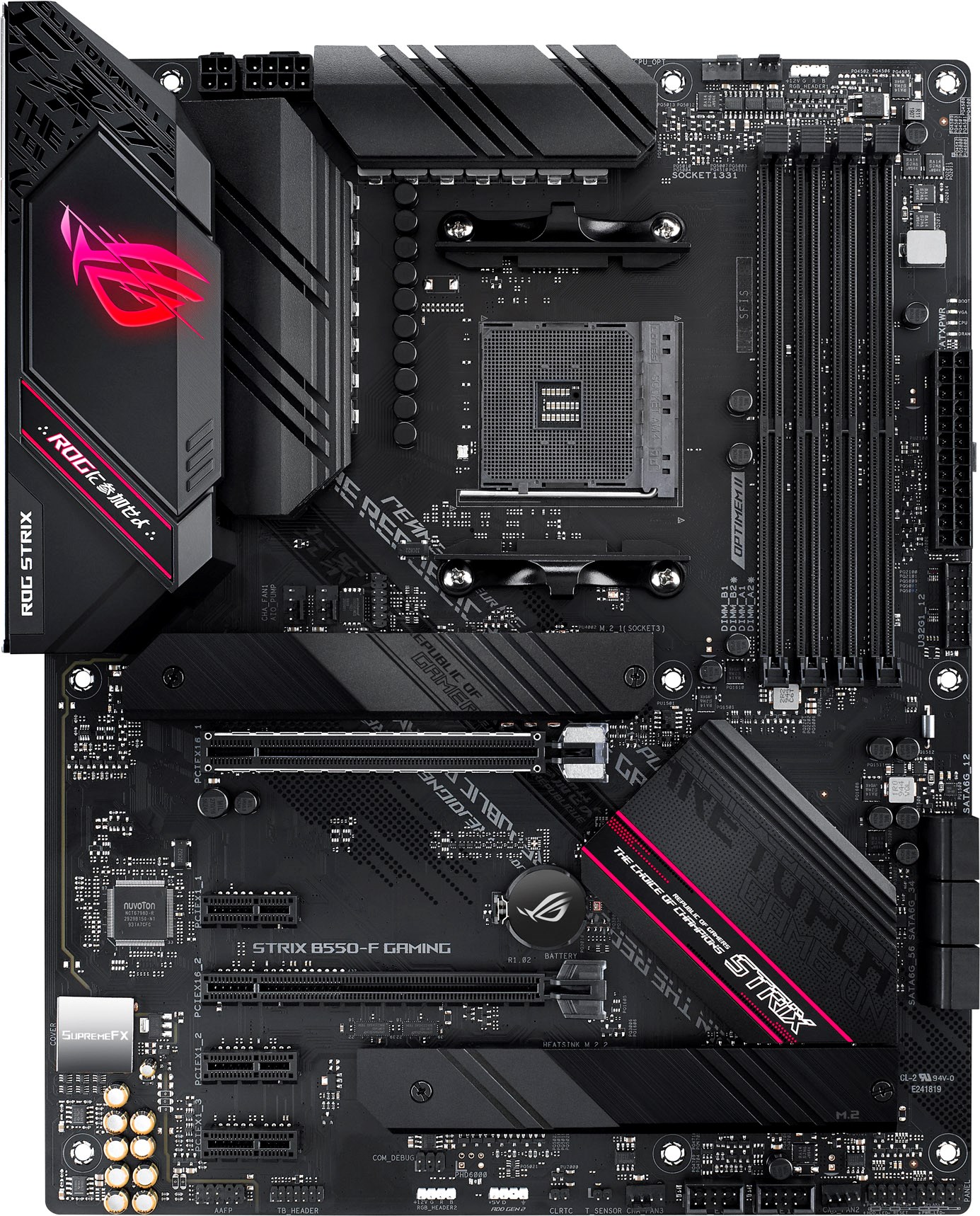 Ryzen 5900X+ROG STRIX B550-F +16GBセット Amazon.com: ASUS ROG Strix B550-F Gaming Motherboard, AMD