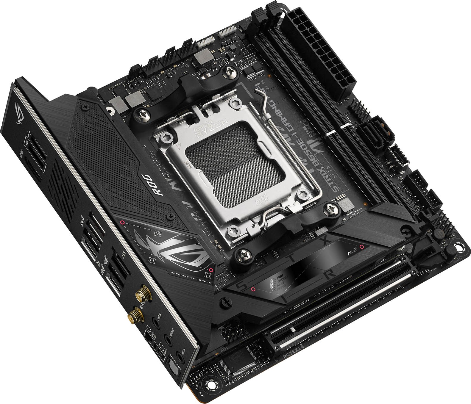 ASUS ROG STRIX B650E-I ゲーミング WIFI AM5 ROG STRIX B650E-I GAMING WIFI | Motherboards | ROG United Kingdom