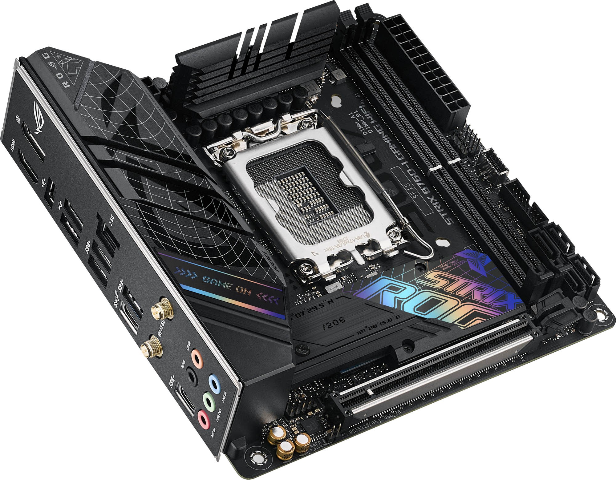 マザーボード ROG STRIX B760-I Intel Core i5 12400 BOX ASUS ROG Strix B760-I Gaming WiFi 6E Intel® B760(13th and