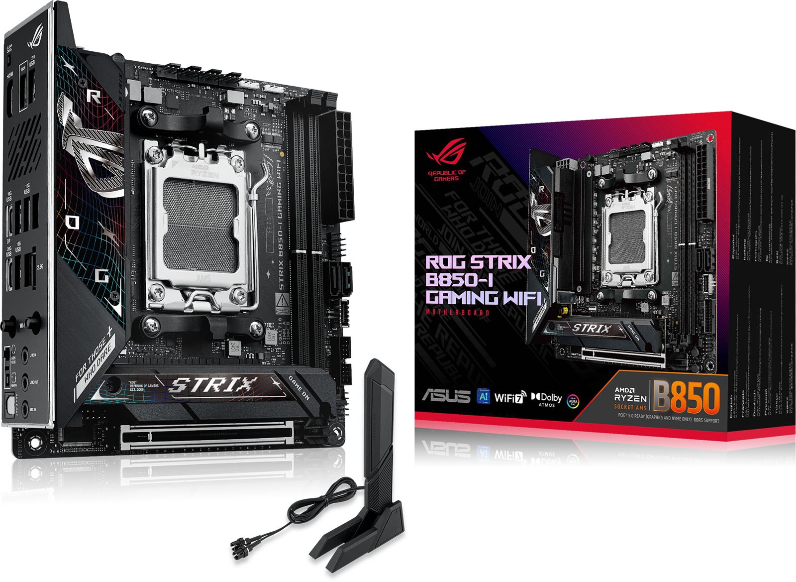 ASUS ROG Strix B850-I Gaming WiFi AMD Socket AM5 Motherboard