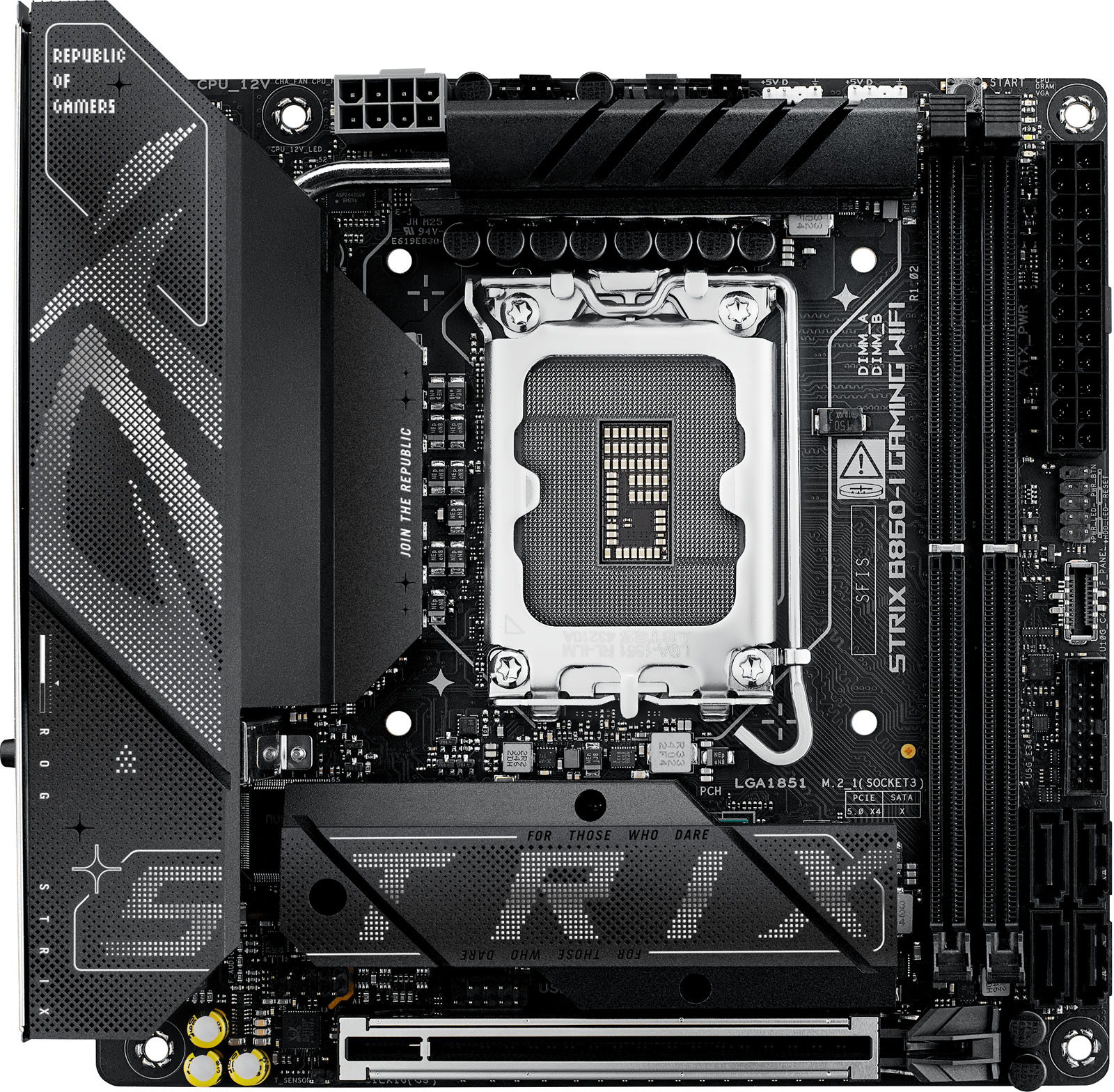 ASUS ROG Strix B860-I Gaming WiFi Intel Socket 1851 Motherboard