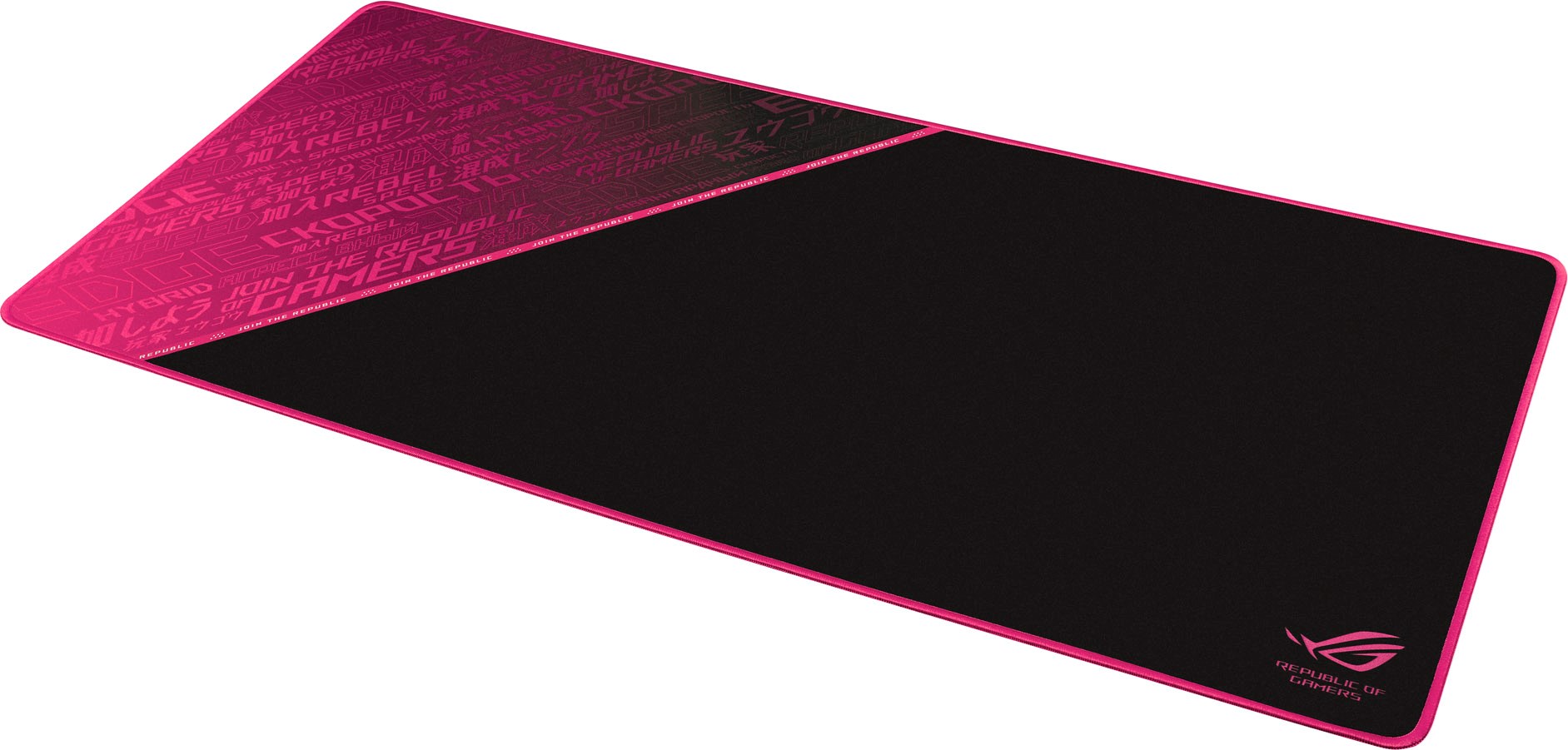 Asus Rog Sheath Electro Punk Mouse Pad In Black And Pink 90mp01z0 Bpua00 Ccl Computers