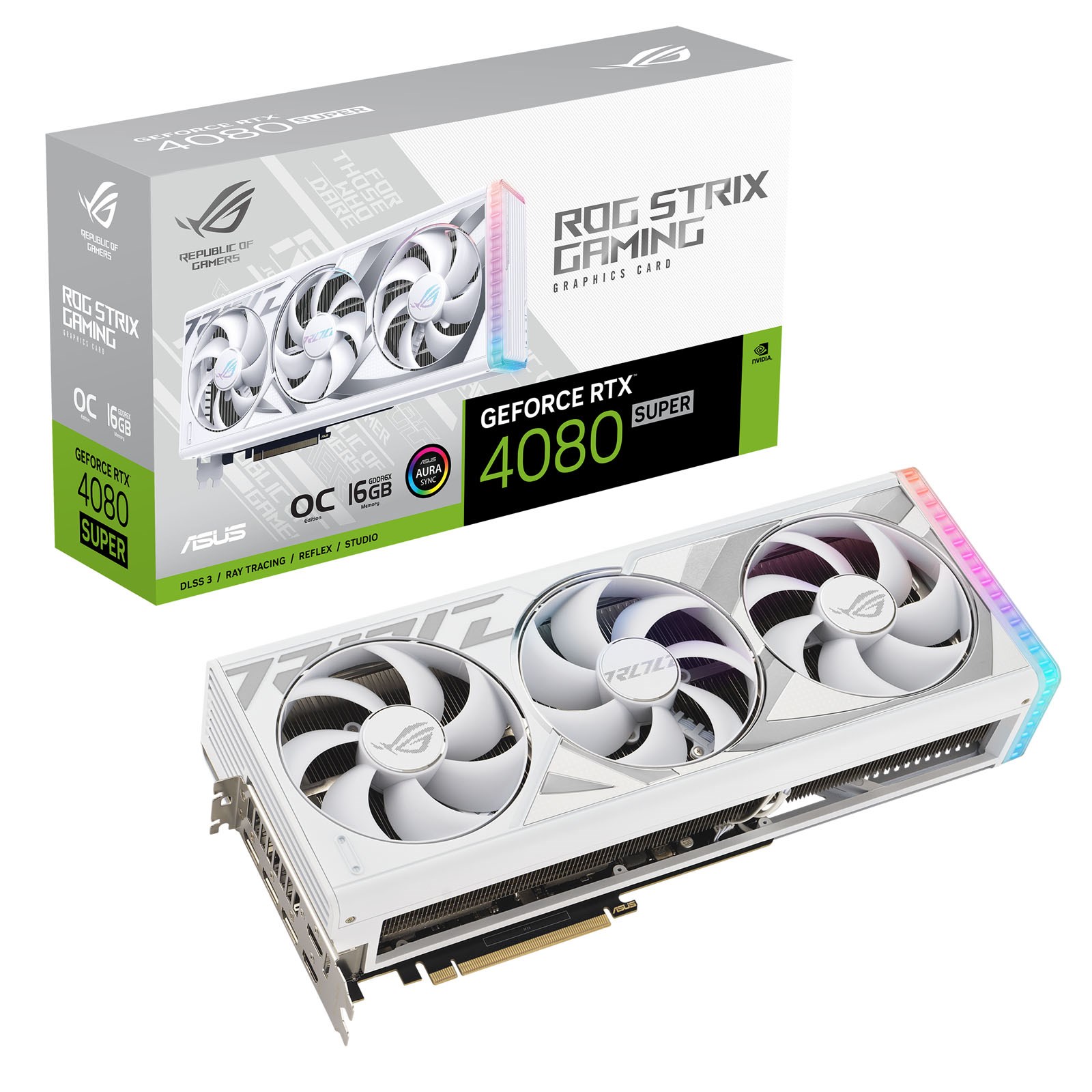 ASUS GeForce RTX 4080 SUPER ROG Strix 16GB OC GPU - 90YV0KB2