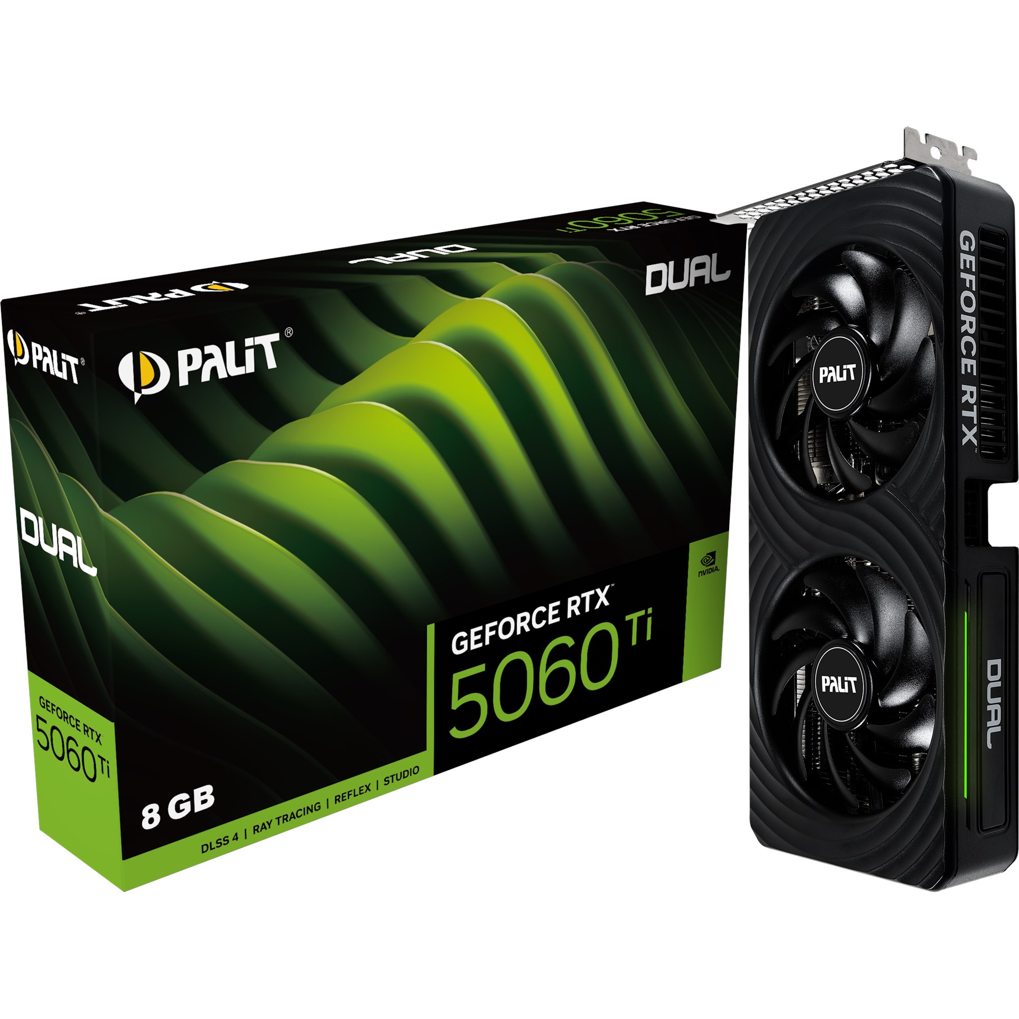 Palit GeForce RTX 5060 Ti Dual 8GB GPU - NE7506T019P1-GB2062D | CCL