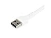 StarTech.com 2m USB 2.0 Male Type-A to Male Type-C Cable in White