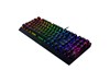 Razer BlackWidow V3 Tenkeyless Mechanical Keyboard, Black, RGB Backlit, UK Layout, Razer Green Switches
