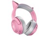 Razer Kraken BT Kitty Edition Wireless Headset, Bluetooth, Razer Chroma RGB, Quartz Pink