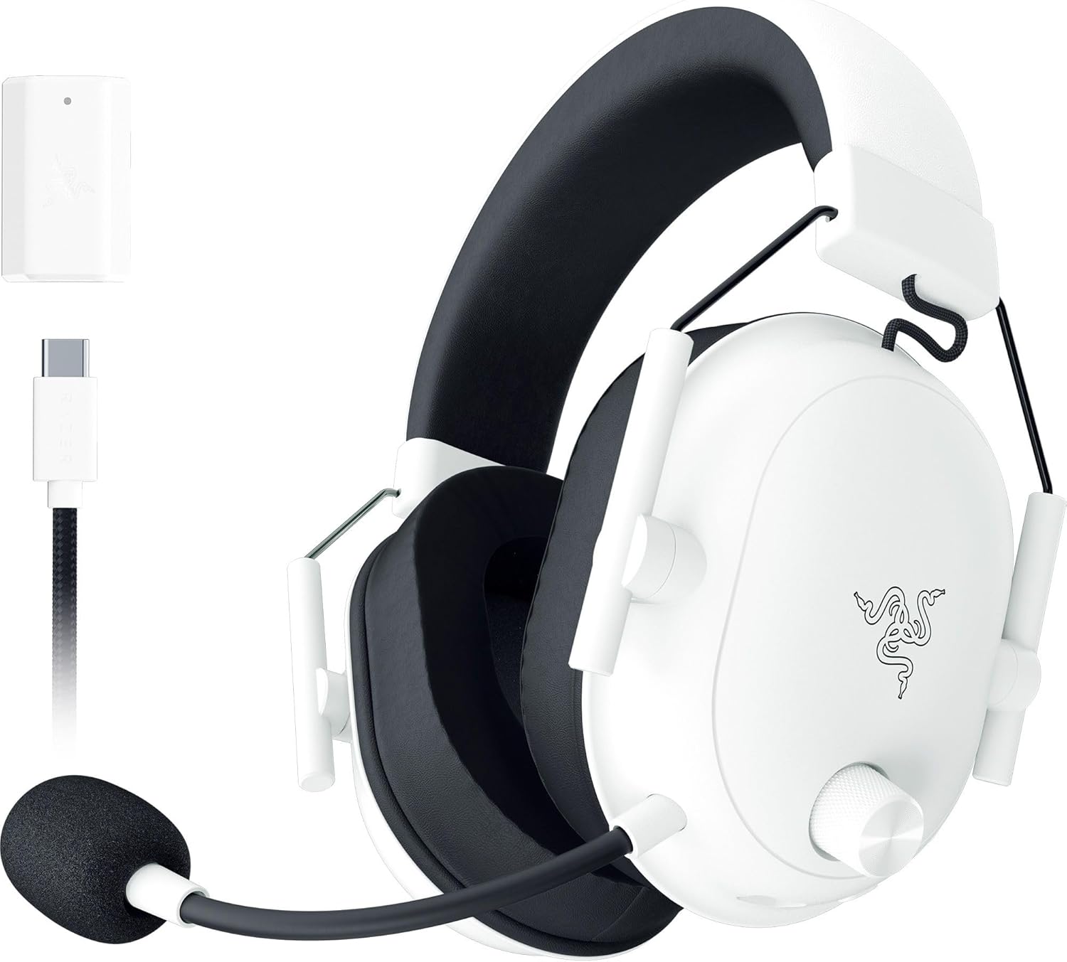 Razer White Blackshark V2 Hyperspeed Wireless Ultra-Lightweight Esports