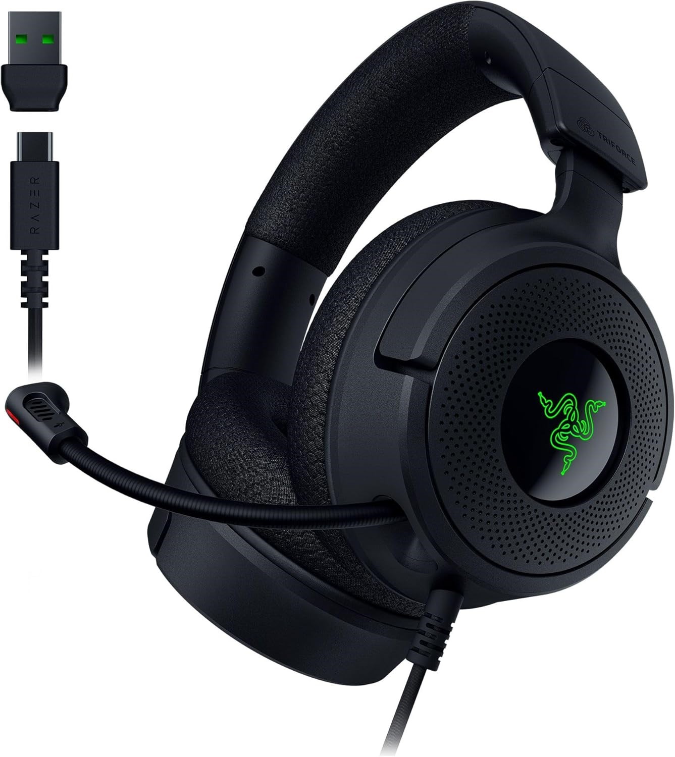 Razer Kraken V4 X Wired Gaming Headset in Black - RZ04-05180100
