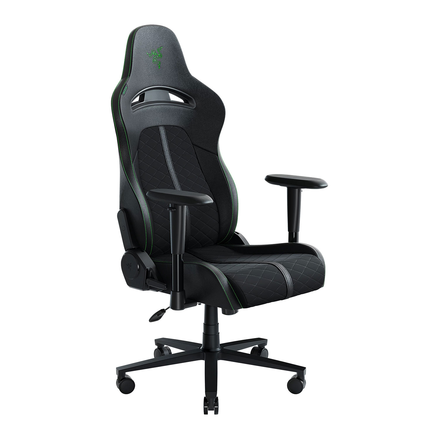 Razer Enki Gaming Chair - Black and Green - RZ38-03880100-R3G1
