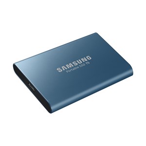 Samsung T5 MU-PA250B (250GB) USB 3.1 Gen2 Portable Solid State Drive (Blue)