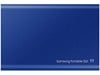 Samsung Portable SSD T7 1TB Mobile External Solid State Drive in Blue - USB3.1