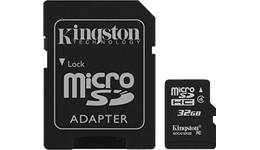 Kingston Secure Digital High Capacity (SDHC) 32GB Memory Card