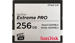 SanDisk Extreme PRO 256GB CFast 2.0 Memory Card
