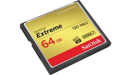 SanDisk Extreme 64GB CompactFlash Memory Card