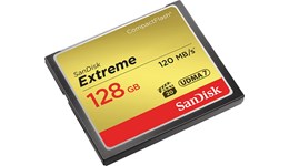 SanDisk Extreme 128GB CompactFlash Memory Card