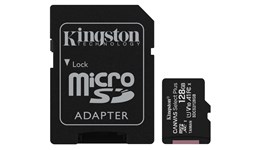 Kingston Canvas Select Plus 128GB microSDXC Memory Card with SD Adapter