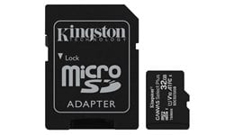 TRAY Kingston Canvas Select Plus 32GB microSDHC Memory Card with SD Adapter