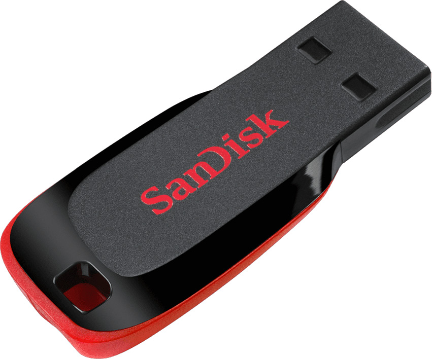 Image of 16GB SanDisk Cruzer Blade USB 2.0 Flash Drive