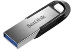 SanDisk Ultra Flair 64GB USB 3.0 Flash Stick Pen Memory Drive - Silver 