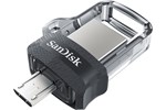 SanDisk Ultra Dual Drive m3.0 32GB USB 3.0 Flash Stick Pen Memory Drive - Grey 