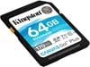 Kingston Canvas Go! Plus 64GB UHS-3 (U3) SD Card 