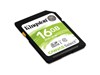 Kingston (16GB) SD Card UHS-1 Class 10