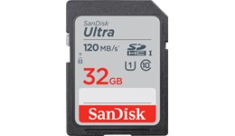 SanDisk Ultra 32GB SDHC Memory Card, Class 10, UHS-I U1