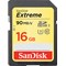 SanDisk Extreme 16GB UHS-I, U3, Class 10 SDHC Memory Card