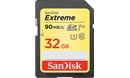 SanDisk Extreme SDHC 32GB 90MB/s Memory Card