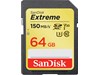 SanDisk Extreme 64GB V30, UHS-I, U3, Class 10 SDHC Memory Card