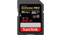 SanDisk Extreme Pro (32GB) 95MB/s SDHC Card