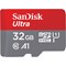 SanDisk Ultra 32GB A1, UHS-I U1, Class10 microSDHC Card with SD Adapter