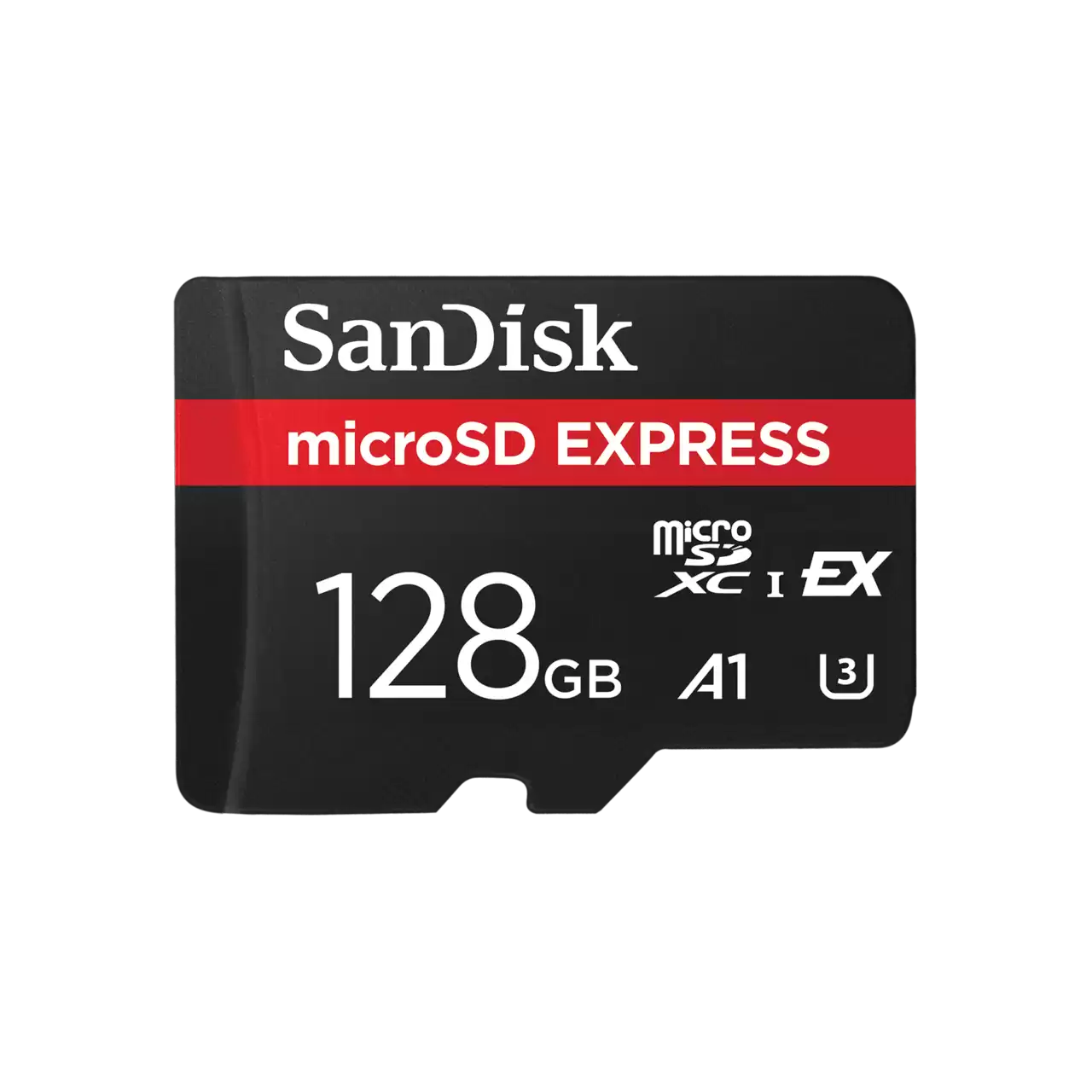 Image of 128GB SanDisk microSD Express microSD Card