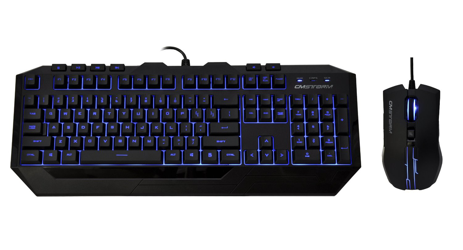 Devastator cm storm keyboard gaming cooler mouse led combo master sgb review bundle kit keyboards pc top мишка клавиатура red