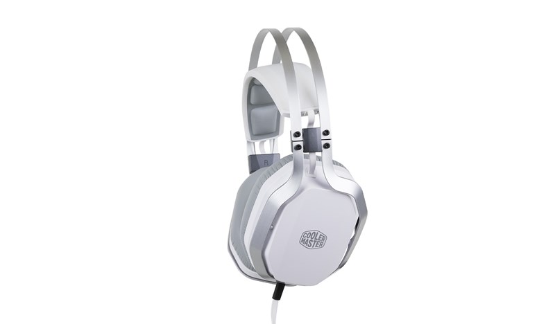 Cooler Master MasterPulse White with Bass FX Over-Ear Gaming Headset