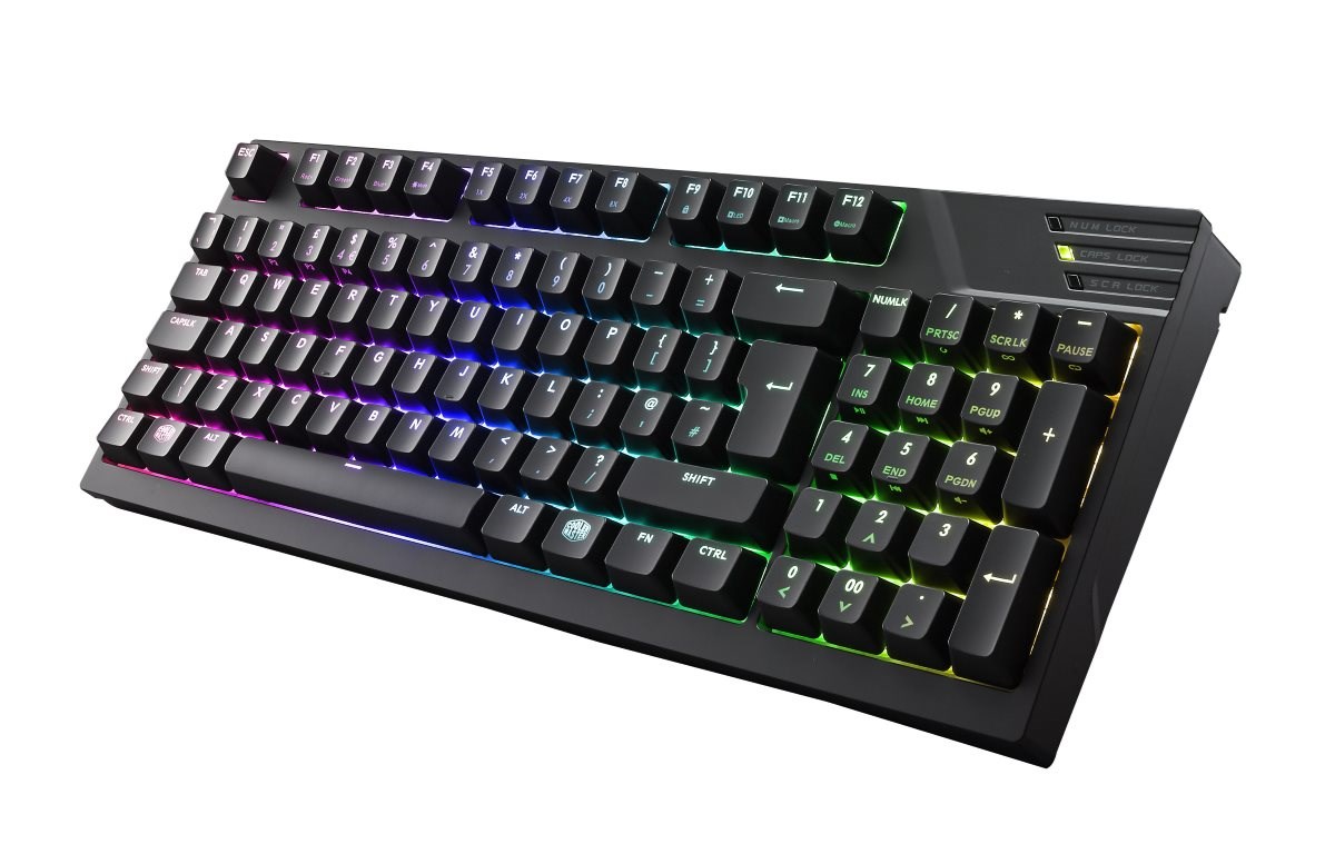 Cooler Master MasterKeys Pro M RGB Mechanical Gaming Keyboard with ...