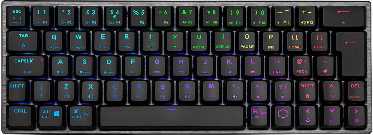 Cooler Master SK622 Wireless Mechanical Gaming Keyboard in Space Grey,