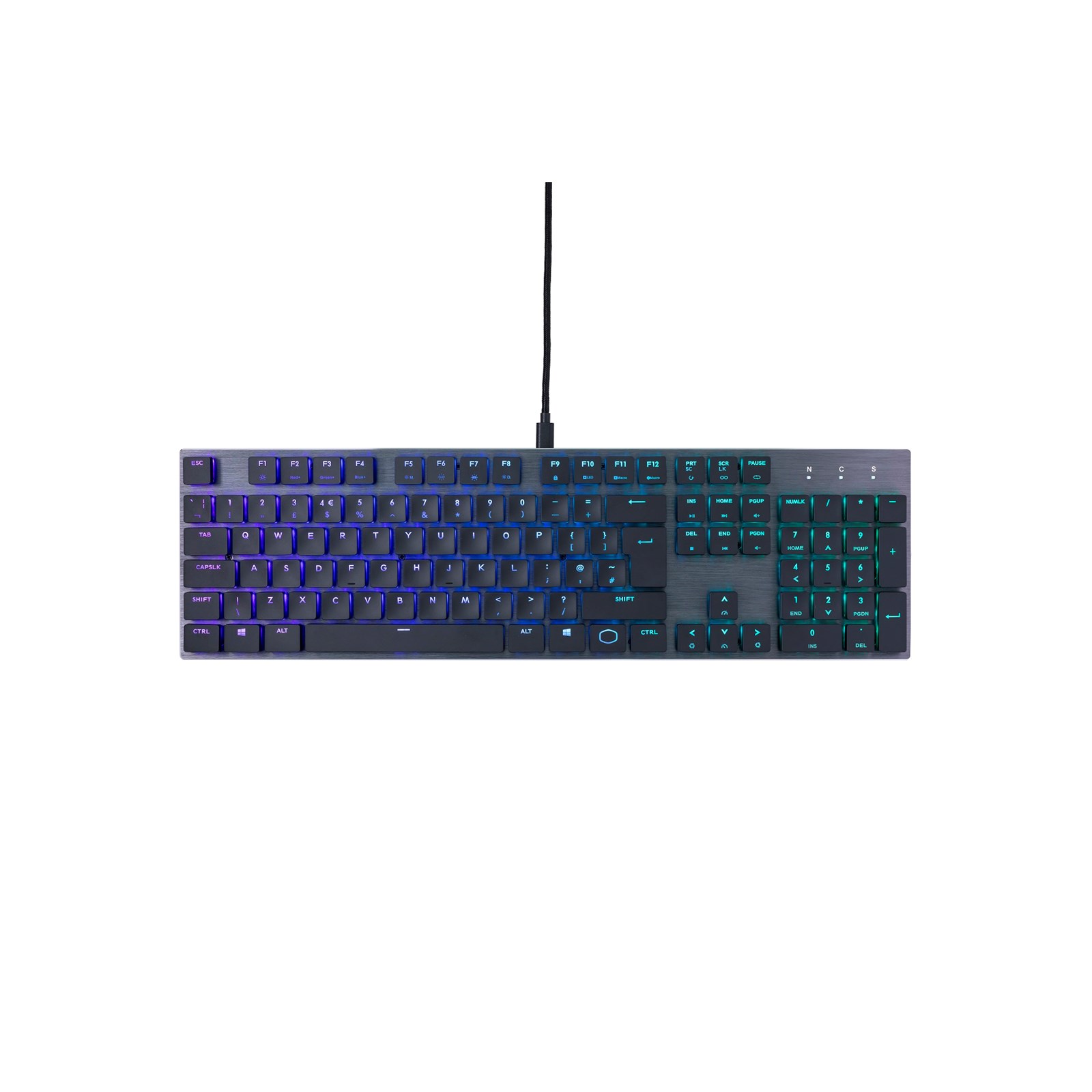Cooler Master SK650 Low Profile Mechanical Keyboard with Cherry MX Red