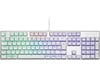 Cooler Master SK652 Low Profile Mechanical Keyboard, Silver White, Full Size, TTC Red Switches