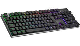 Cooler Master SK653 Bluetooth Mechanical Keyboard in Gunmetal Grey with TTC Low Profile Red Switches