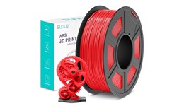 Sunlu ABS 3D Printer Filament in Red, 1KG