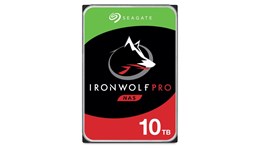 Seagate IronWolf Pro 10TB NAS Internal Hard Drive, 3.5 inch, SATA III, 7200 RPM, 256MB Cache, CMR