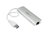 StarTech.com 3 Port USB Hub Aluminum Compact USB 3.0 Hub for Mac