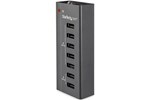 StarTech.com 7-Port USB Charging Station with 5x 1A and 2x 2A Ports