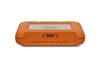 LaCie Rugged USB-C 1TB Mobile External Hard Drive in Orange - USB3.0