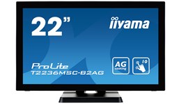iiyama ProLite T2236MSC-B2AG 22 inch - Full HD 1080p, 8ms, Speakers, HDMI, DVI